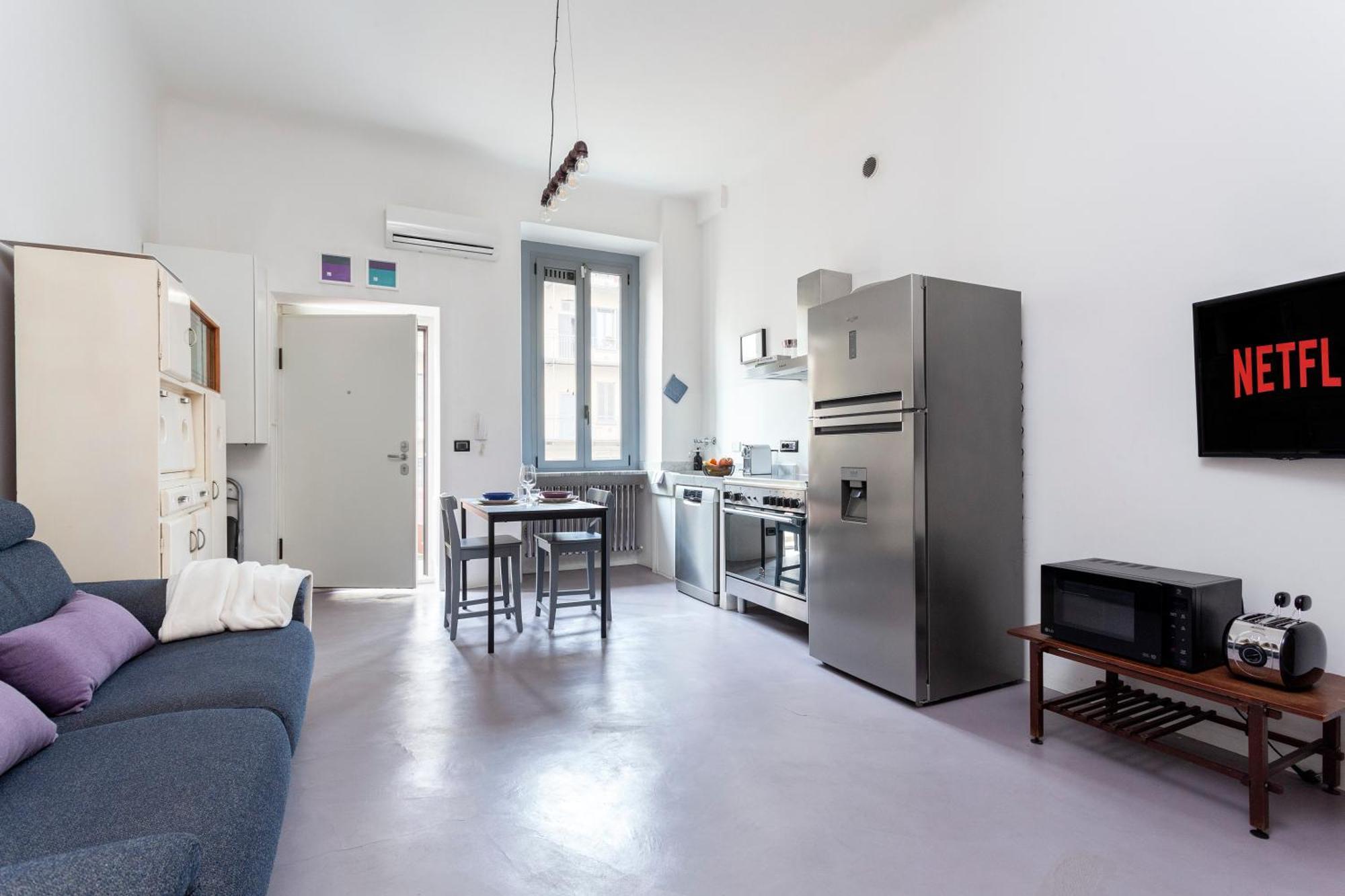 Stylish Industrial Flat Apartment Milano Exterior foto