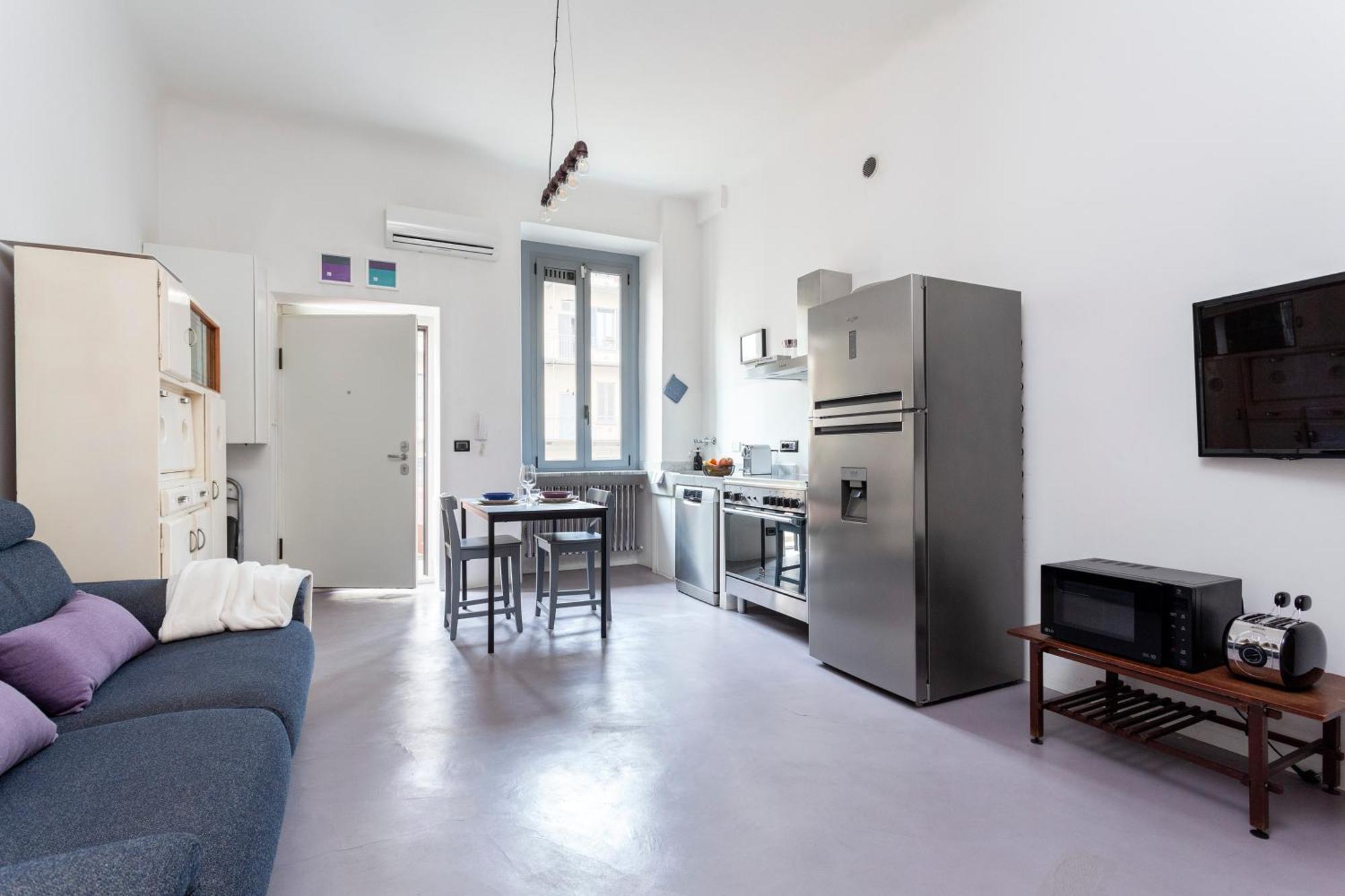 Stylish Industrial Flat Apartment Milano Exterior foto