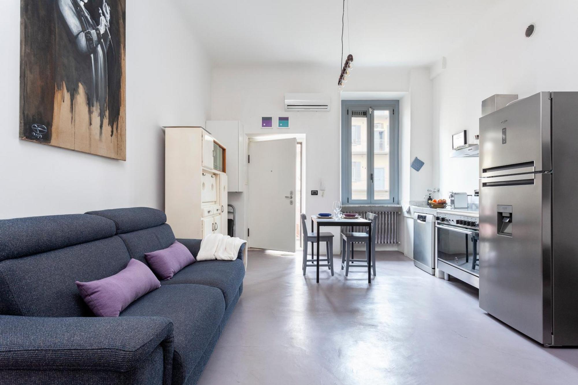 Stylish Industrial Flat Apartment Milano Exterior foto