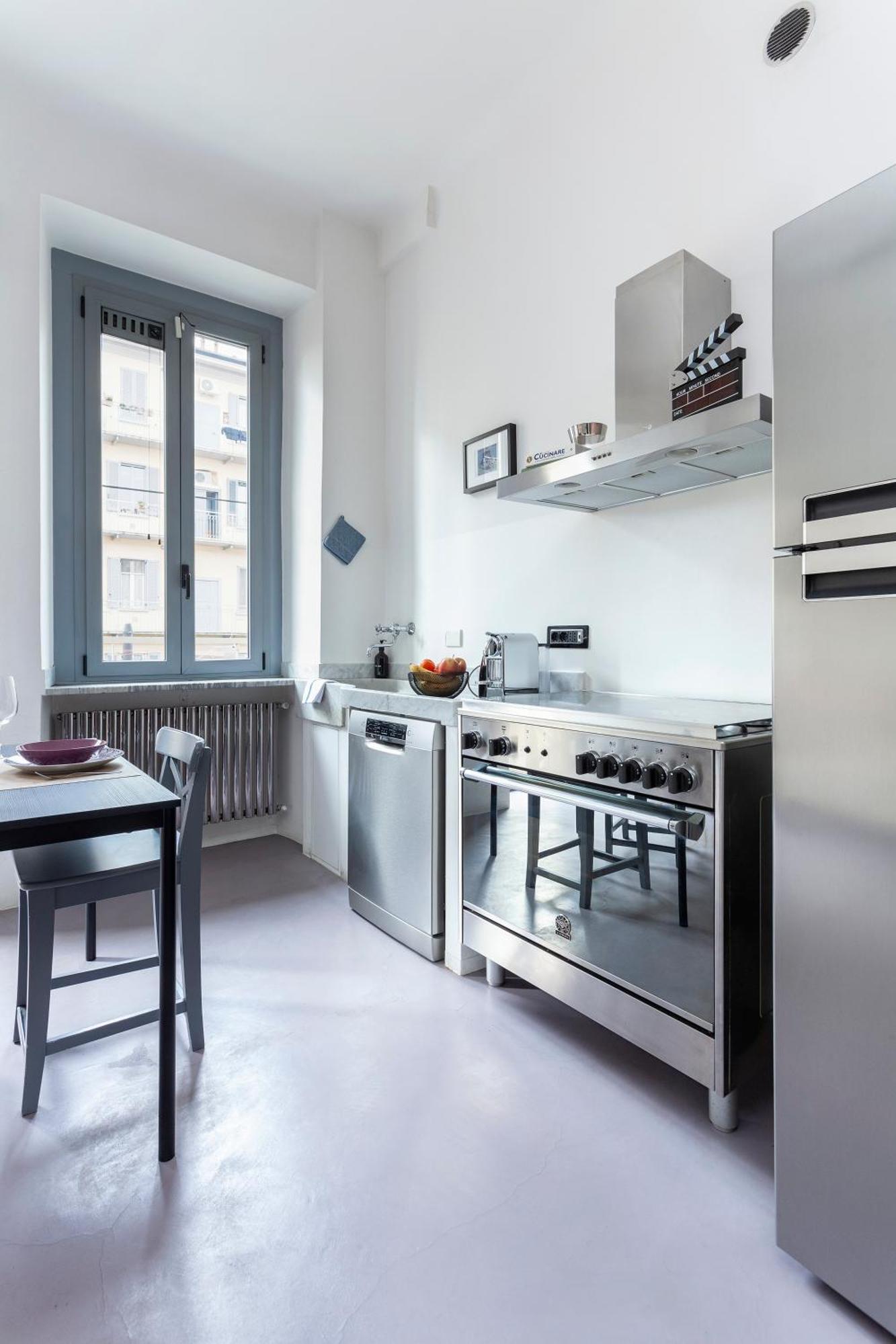 Stylish Industrial Flat Apartment Milano Exterior foto
